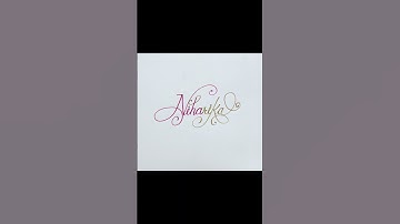 Niharika,, comment your name for more graceful😍,, #calligraphy #art #trend #newshort #up #songs #new