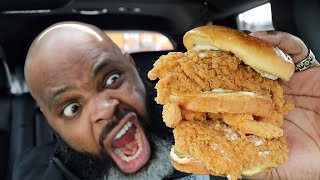 I went so far left with creating this popeye's chicken sandwich, that
need help naming it! the best name gets pinned to top a shoutout from
me!!! ...