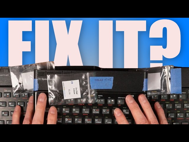 3X ZX Spectrum Missing Voltages Repairs - YouTube