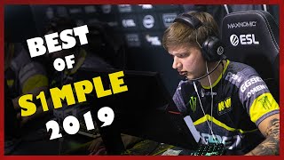 BEST OF S1MPLE 2019 | (Insane AWP Plays, Clutches & More) - CS:GO