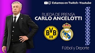 Rueda de prensa Media Day Carlo Ancelotti, previa final Champions League