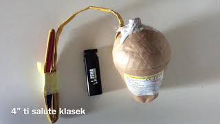 4 Inch Anium Salute Klasek