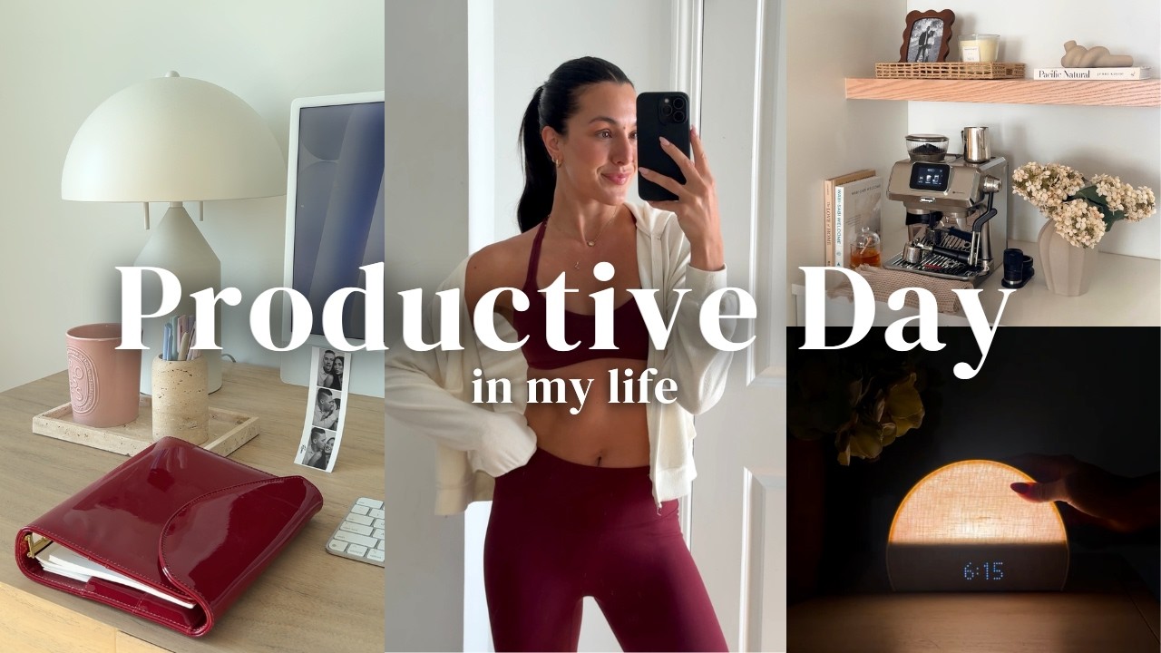 6am productive day in my life | getting into a routine...again, opening up & healthy recipes at home