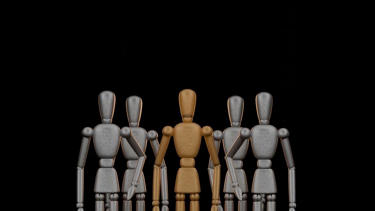 High profile Personnel 3D scene