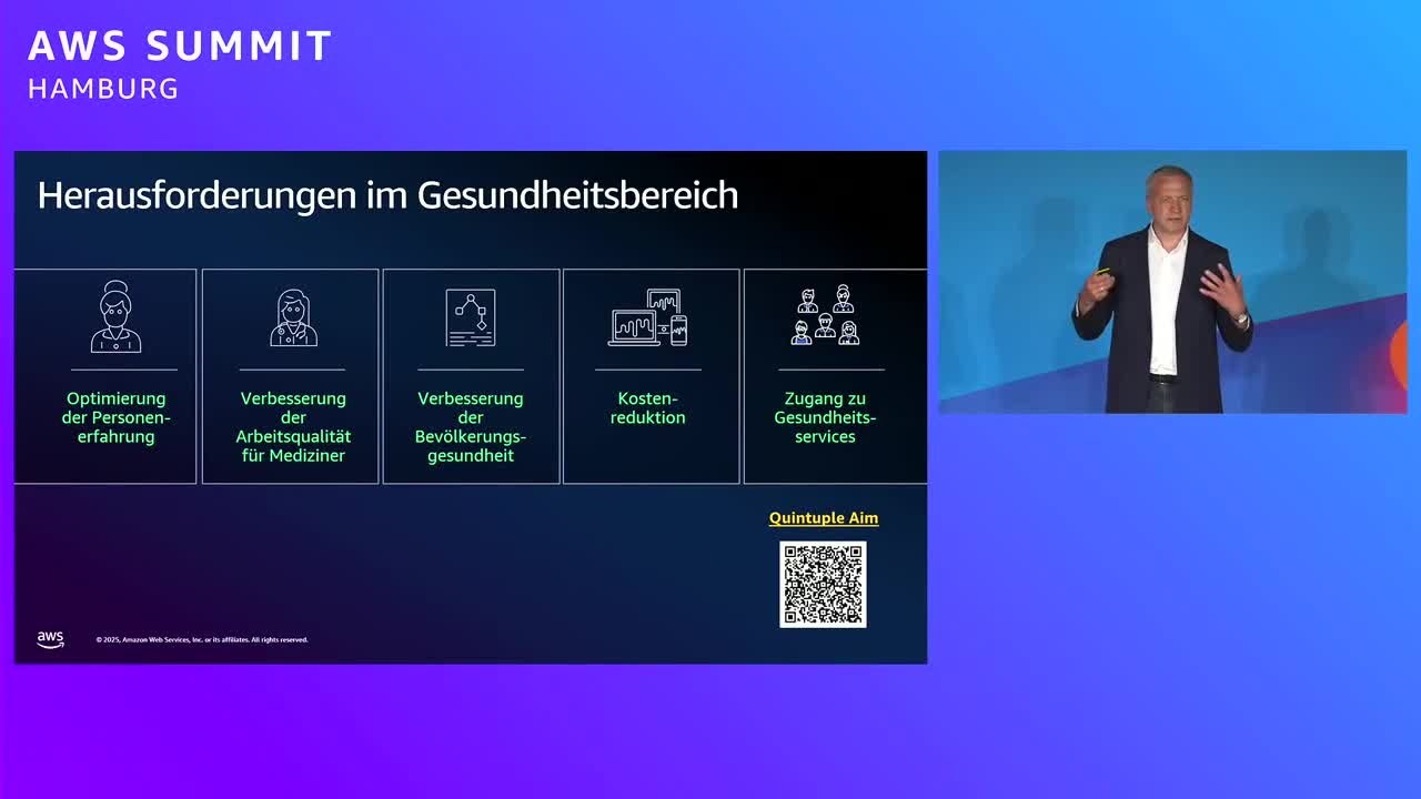 AWS Summit Hamburg 2025 - Digitales Krankenhaus – eine Transformationsreise in die Cloud mit AWS
