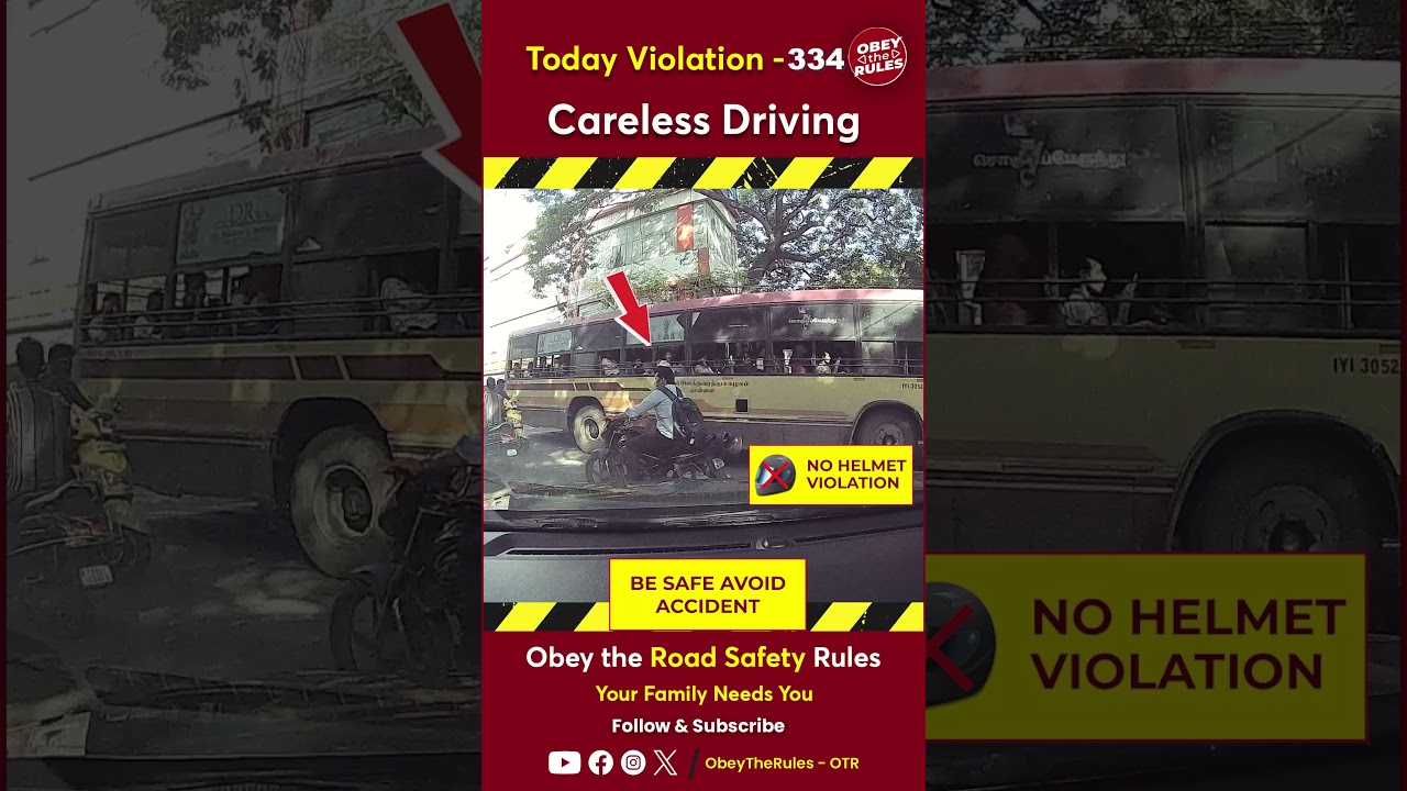 Today Violation 334 - Protect Your Ride with Helmet 
