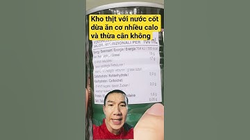Kho thịt với nước cốt dừa ăn cơ nhiều calo và thừa cân không - Ăn nước cốt dừa có mập không