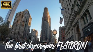 ⁴ᴷ⁶⁰ Walk in New York City : Midtown Manhattan  (5th Avenue to Flatiron Building) - 4k60fps