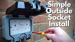 How To Install an Outside Socket | External Plug Installation Guide