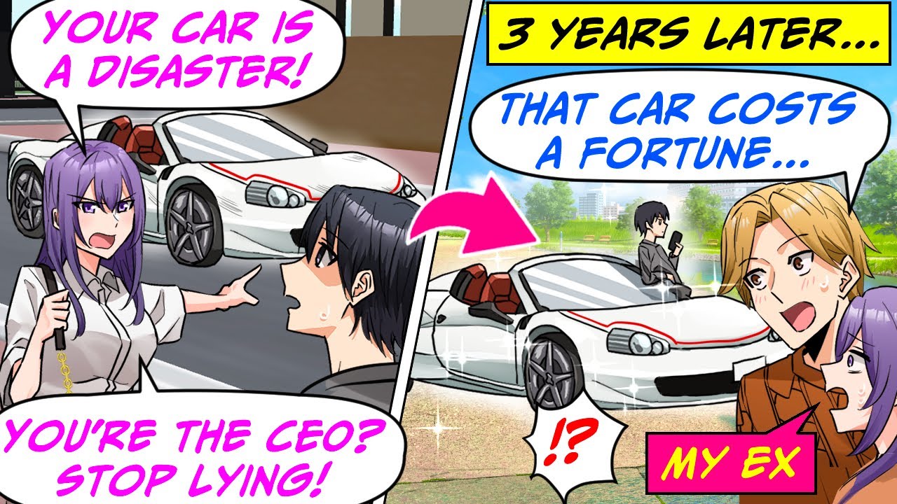 My GF Dumped Me Because My Car Was a Mess! We Ran Into Each Other 3 Years Later…[RomCom Manga Dub]