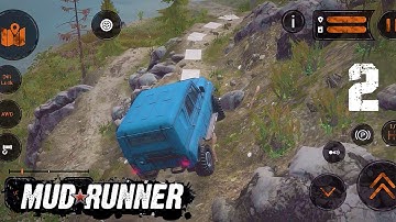 MudRunner Mobile  - MISSIONS 2 3 4 5 - iOS /Android ULTRA GRAPHIC Gameplay