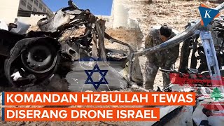 Israel Kerahkan Drone ke Lebanon, Komandan Antitank Hizbullah Tewas