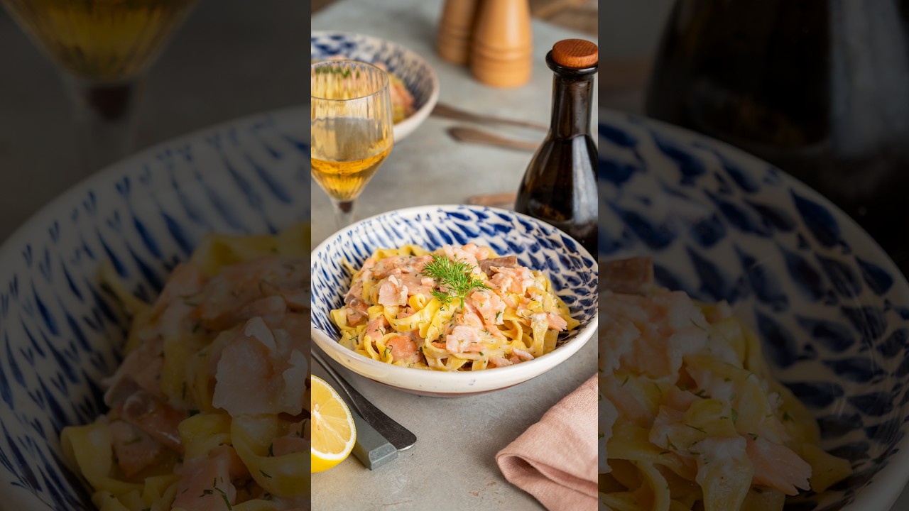 🍝 Les pâtes au saumon : Et ma sauce bien crémeuse