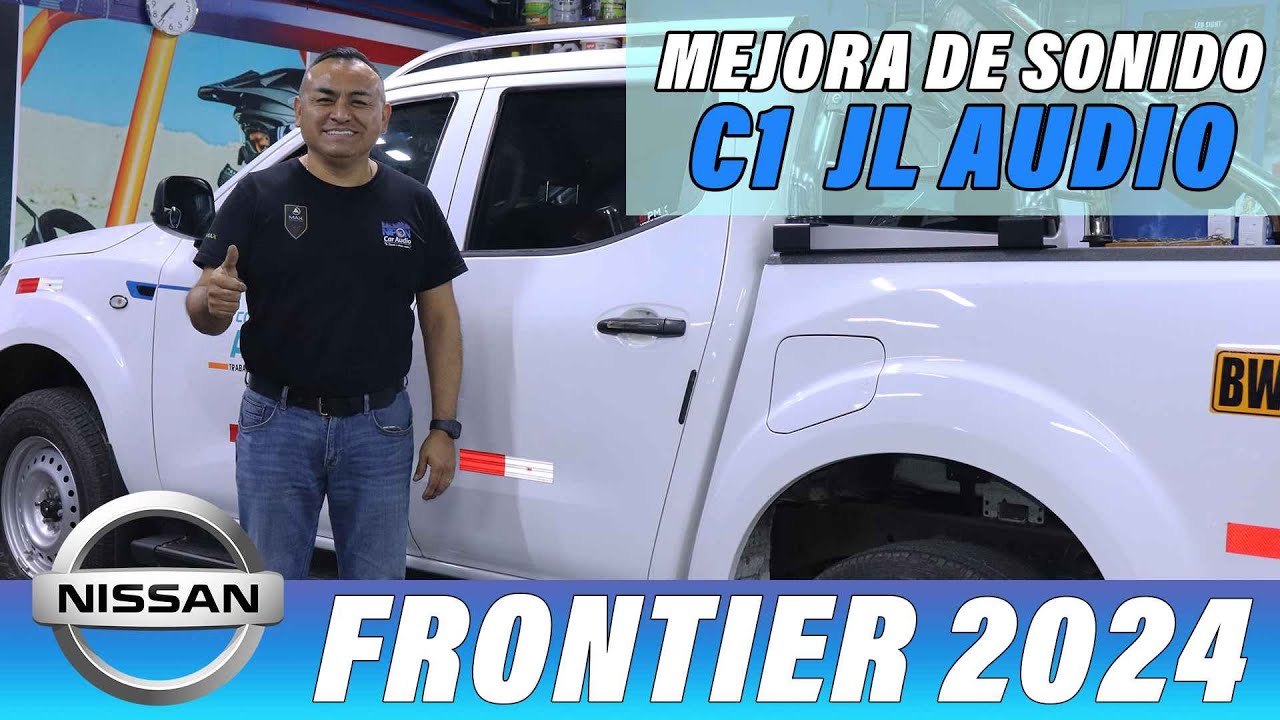nissan-frontier-2024-sistema-jl-audio-c1-690-ovalados-youtube