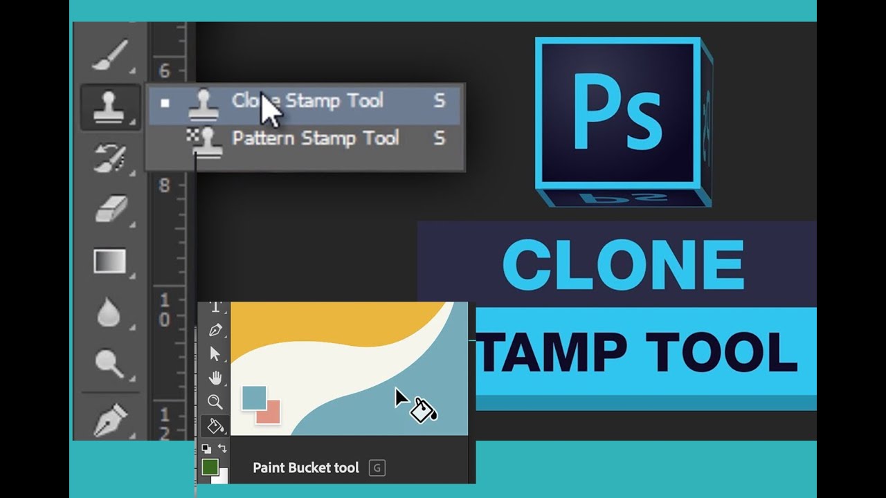 stamp tool in tool bucket tool 2022