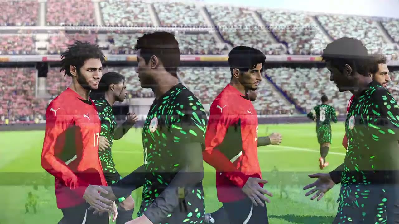 EGIT0 x NIGÉRIA MELHOR MOMENTO ⚽- JOGO DE HOJE  - ASSISTA - AGORA - GAMEPLAY PES21 PS5