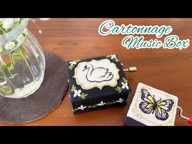 カルトナージュのオルゴールNEW!