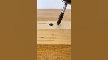 Countersinking without the countersink drill bit #shorts