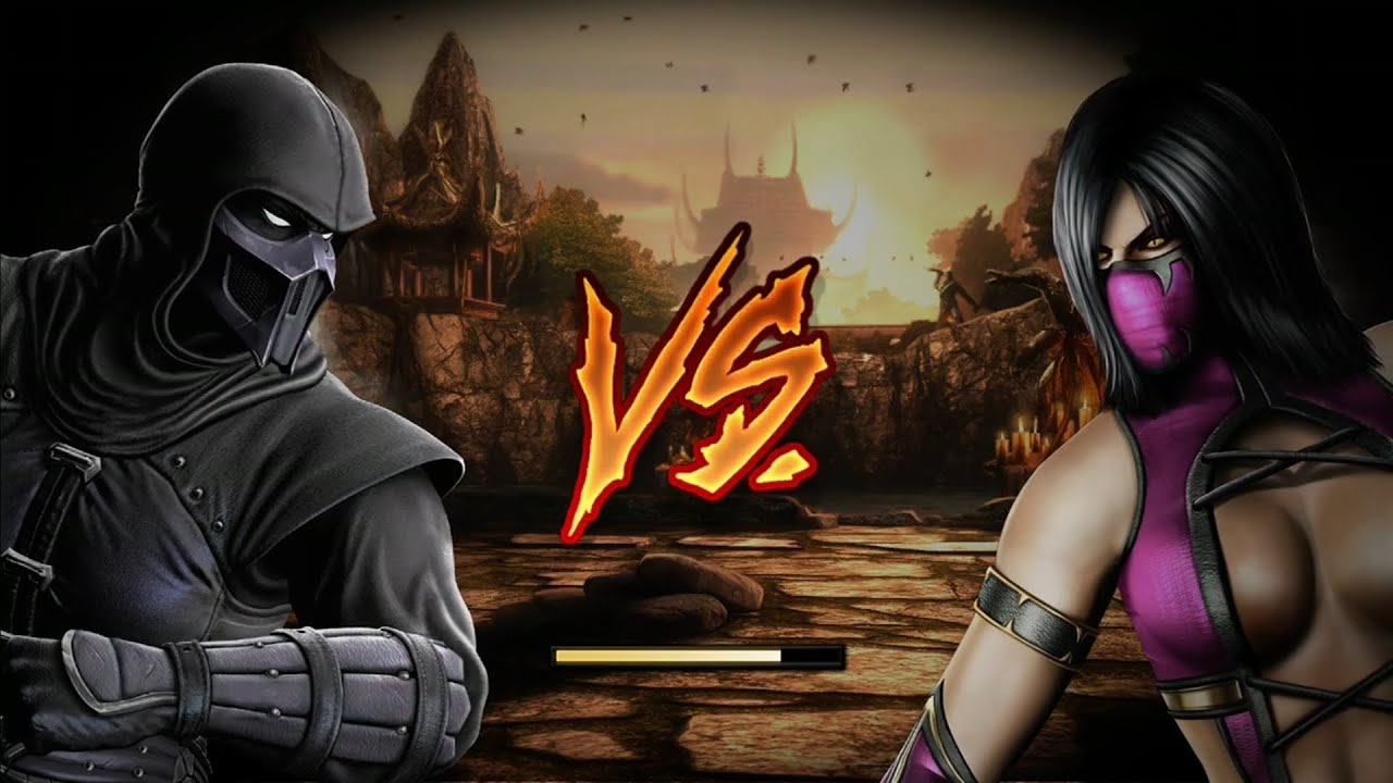 Noob Saibot Vs Mileena Mortal kombat 9 - YouTube