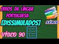 📝 [5   DISSIMULADOS Erros da Língua Portuguesa] – [Erros de Português] | [Aula MASTER e Completa[!!!