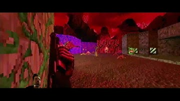 Doom RTX - Mt. Erebus - E3M6 @ 320 X 200 With Ray Tracing