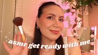 ASMR Get Ready With Me💄💜 Soft-Spoken 💜 Makeup Application, Life Updates Chit Chat screenshot 4