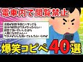 【聞き流しBGM】電車内で閲覧禁止！じわじわおもしろコピペまとめ【2chスレ/ゆっくり解説】