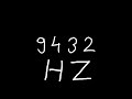 9432 Hz