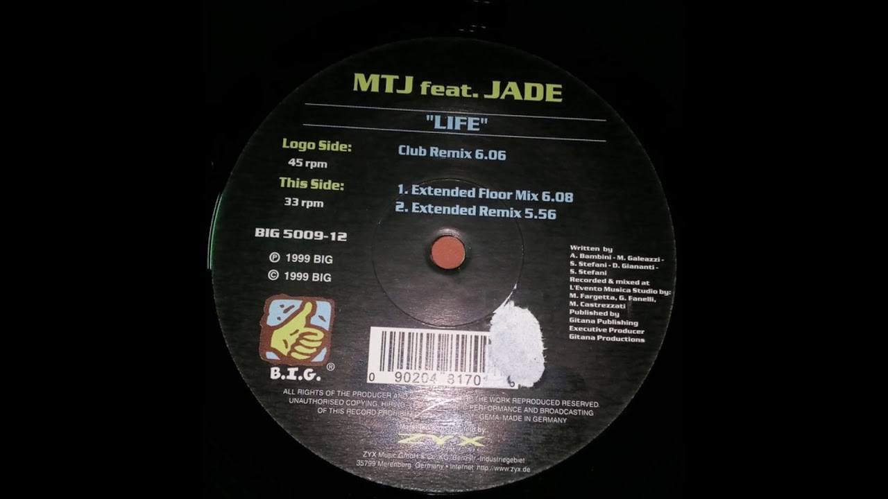 MTJ Feat. Jade - Life (Get-Far Extended Mix) (1999)