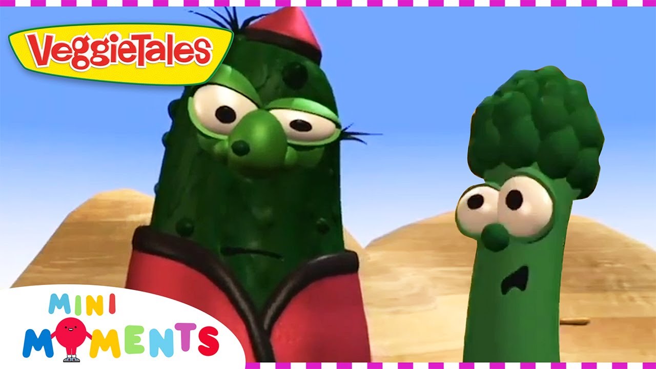 Junior Goes Up Against a Giant! | VeggieTales | Full Story | Mini Moments