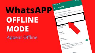How to Hide Whatsapp Online Status,Last Seen and Blue Ticks on Android 100% WORK screenshot 2