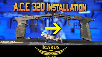 How to Change a Sig P320 Grip Module- Icarus Precision ACE 320 Installation