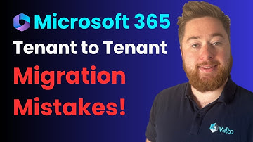 5 Critical Mistakes That Destroy a Microsoft Tenant Migration!