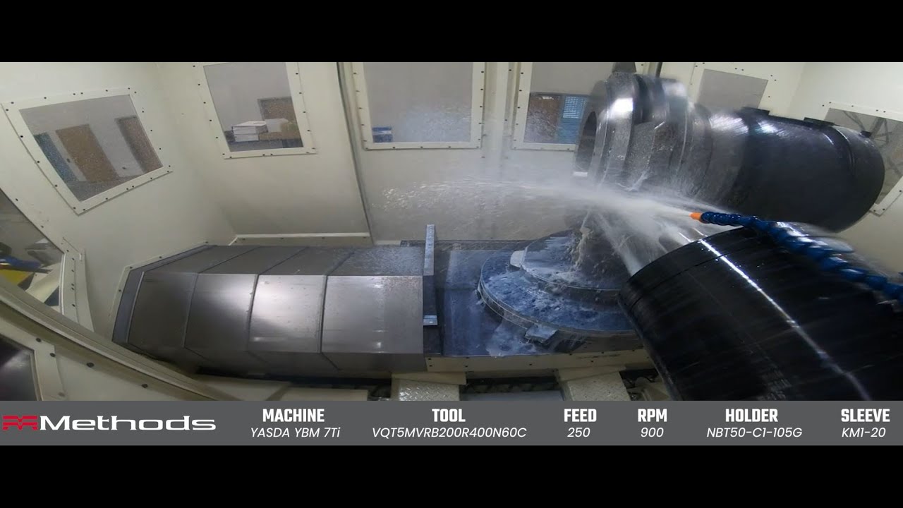 Ybm 3js Rig Methods Yasda YBM 7Ti — Blisk Manufacturing Demo - YouTube