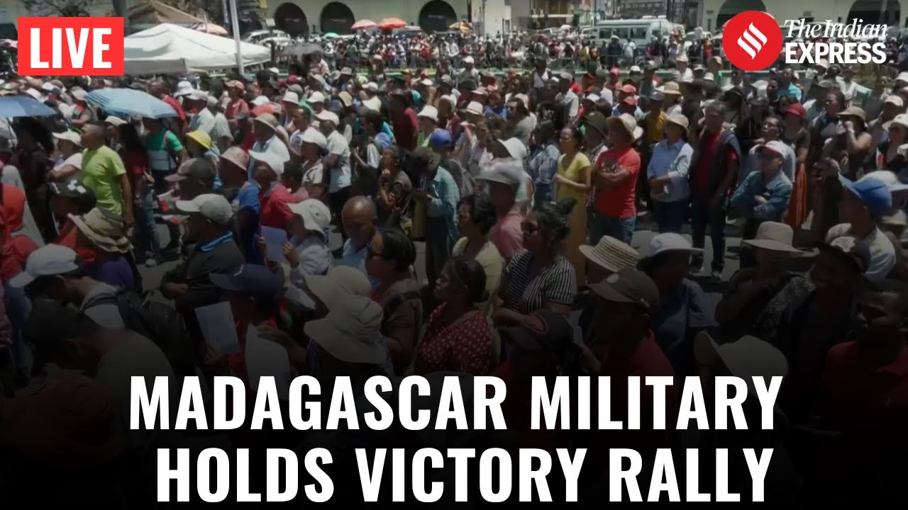LIVE: Madagascan Military Leaders Hold Victory Rally After Seizing Power | Madagascar