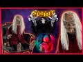  unboxing  set up spirit halloween 2023 the crypt keeper life size animatronic prop 