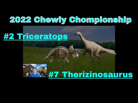 2022 Chewly Chompionship Round 1 #2 Triceratops vs #7 Therizinosaurus