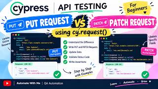 Cypress API Automation – How to Perform a PUT & PATCH Request Using cy.request()