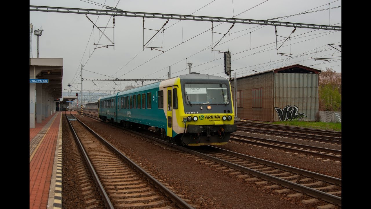 Vlaky Nové Mesto nad Váhom (13.4.2019)