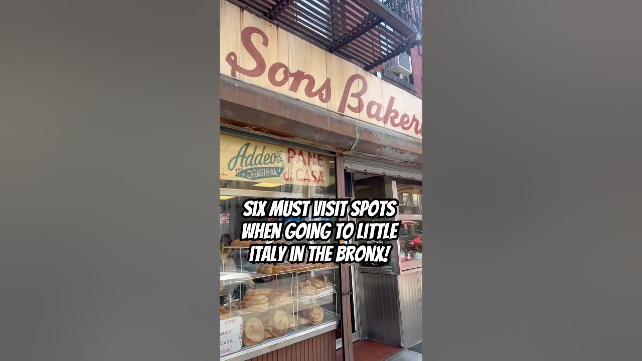 Six Must Visit Spots When Visiting Little Italy In The Bronx! Six Must Visit Spots When Visiting Little Italy In The Bronx!