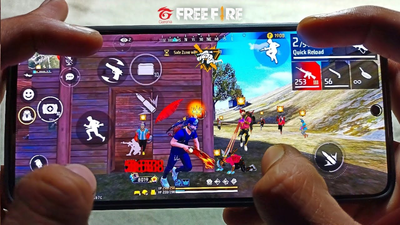 HANDCAM⚡ Poco X7 Pro Free Fire Gameplay