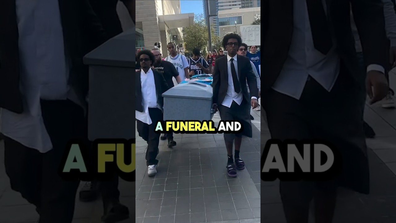 Luka FUNERAL held by Mavs fans 🤣 