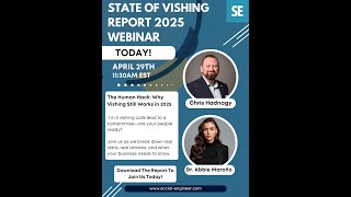 The State Of Vishing Report 2025 Webinar