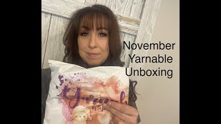 November 2023 Yarnable  Unboxing