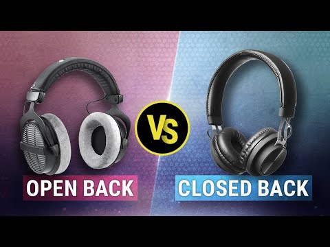 Open-Back vs. Closed-Back Studio Headphones – What's The Difference?