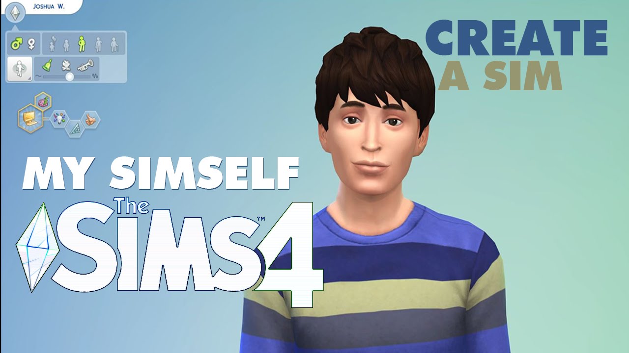 The Sims 4 CAS Demo - Creating My Simself - YouTube