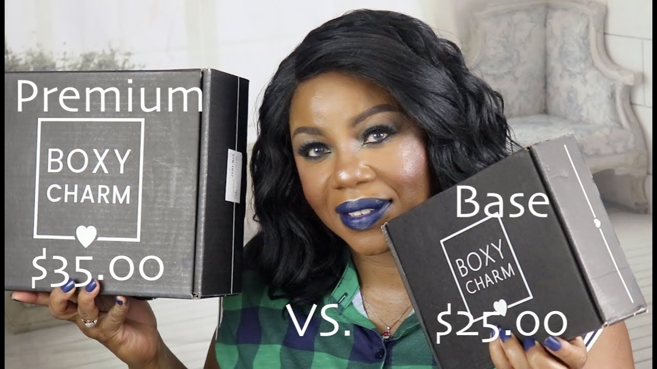 BOXYCHARM BASE BOX VS. BOXYCHARM PREMIUM | NOVEMBER 2019