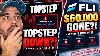 Topstep X Went DOWN… Then This Prop Firm Terminated 3 Accounts
