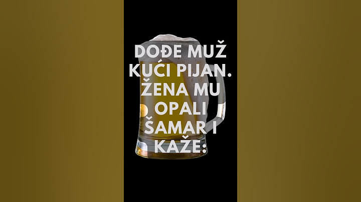 Žena i Pijani Muž - Vicevi Muž i Žena
