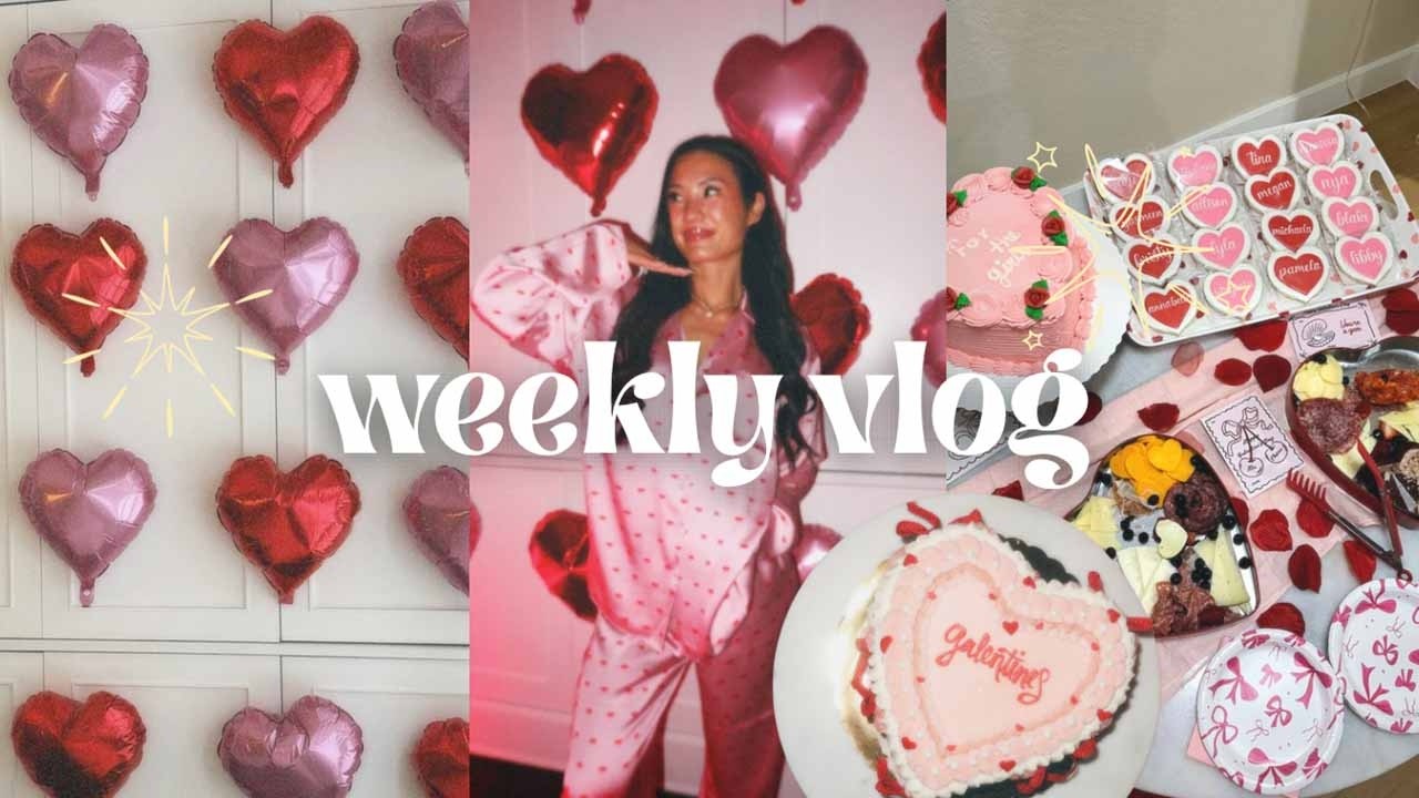 ROAD TRIP WITH CHICKEN | super bowl weekend, galentines pt 2, micd up leg day